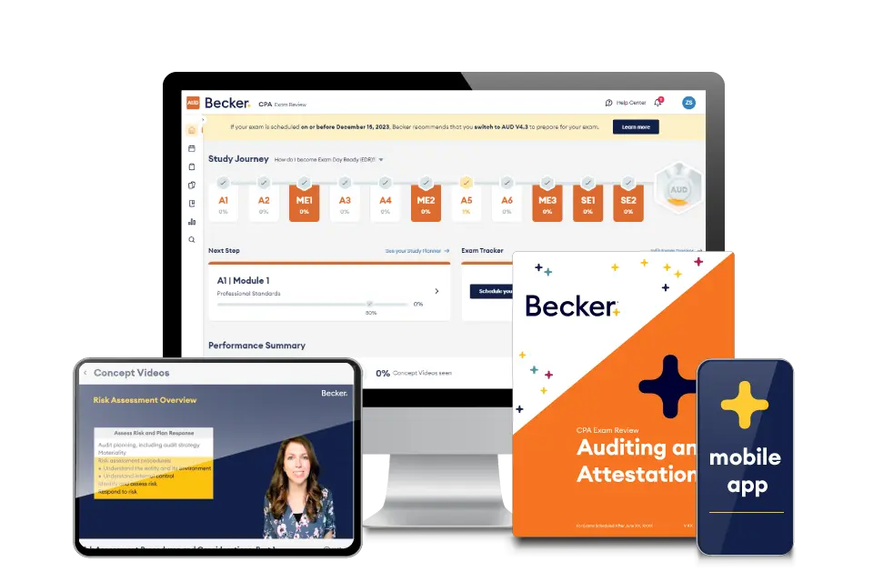 Becker CPA Advantage Package